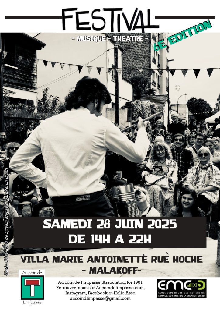 Affiche Festival ACDI 2025 - Père Rubu